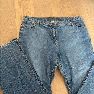 MXM Women's Straight Leg Blue Jeans